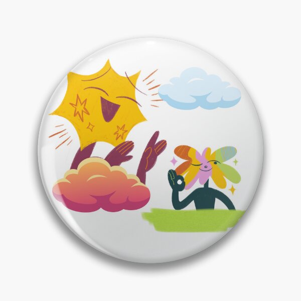Item preview, cartoon clouds & sun designed and sold by Editlab.