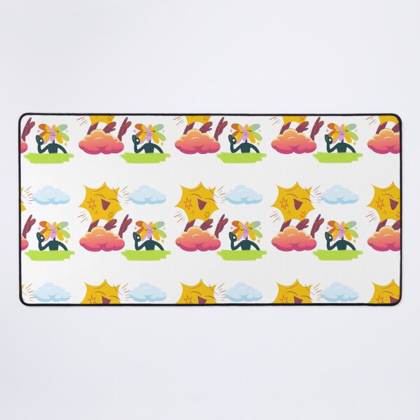 Item preview, cartoon clouds & sun designed and sold by Editlab.