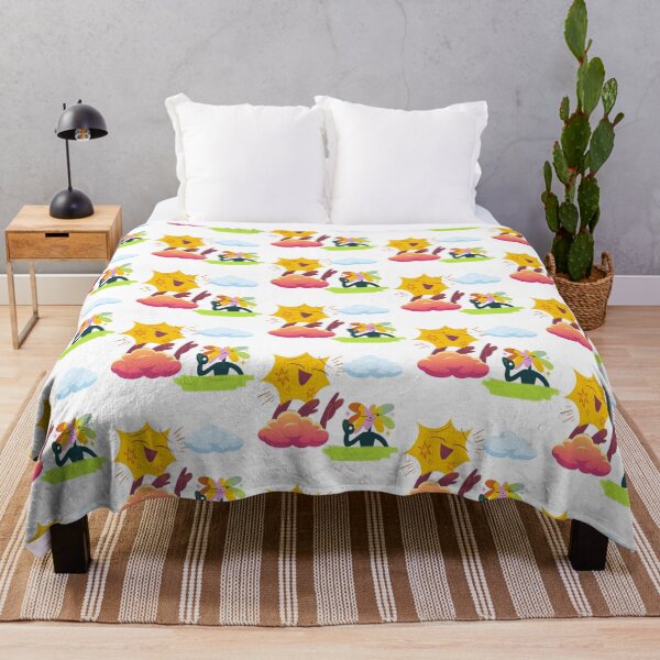 Item preview, cartoon clouds & sun designed and sold by Editlab.