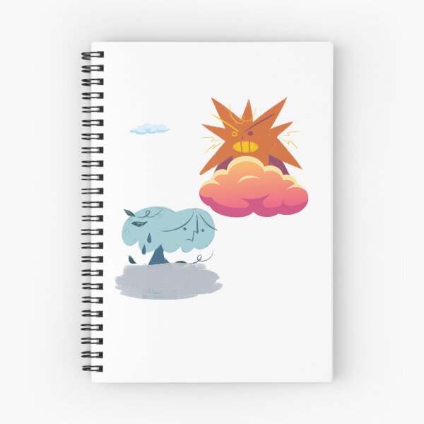Item preview, cartoon clouds & sun designed and sold by Editlab.