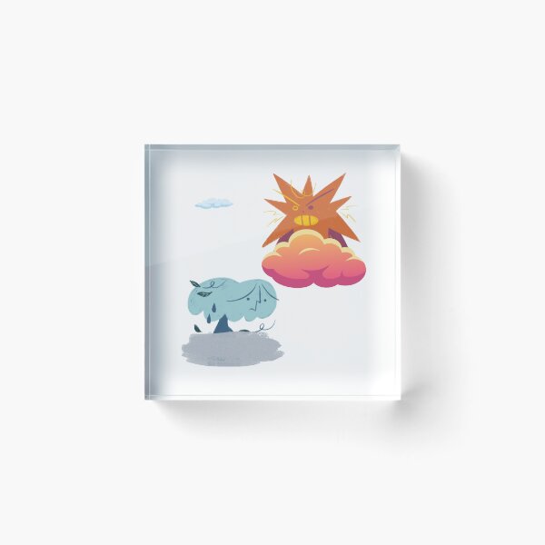 Item preview, cartoon clouds & sun designed and sold by Editlab.