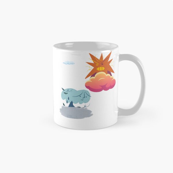 Item preview, cartoon clouds & sun designed and sold by Editlab.