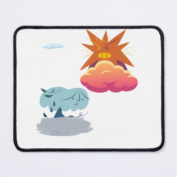 Item preview, cartoon clouds & sun designed and sold by Editlab.