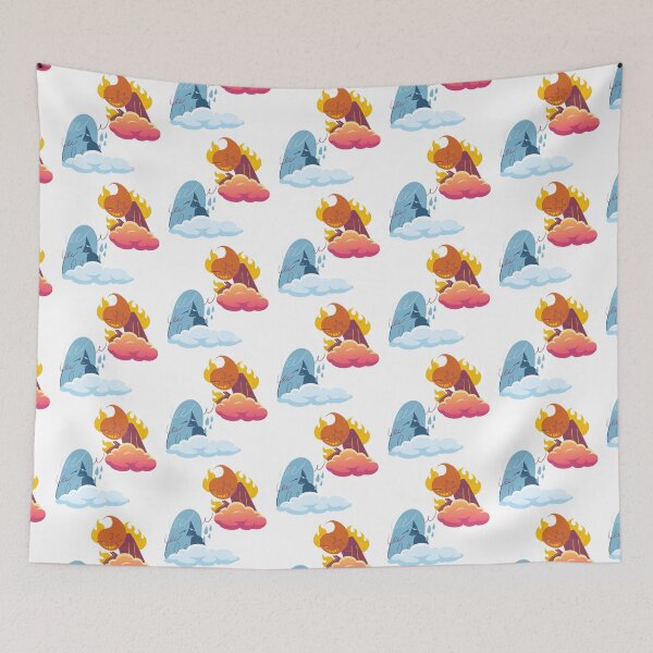 Item preview, Copy of cartoon clouds & sun designed and sold by Editlab.