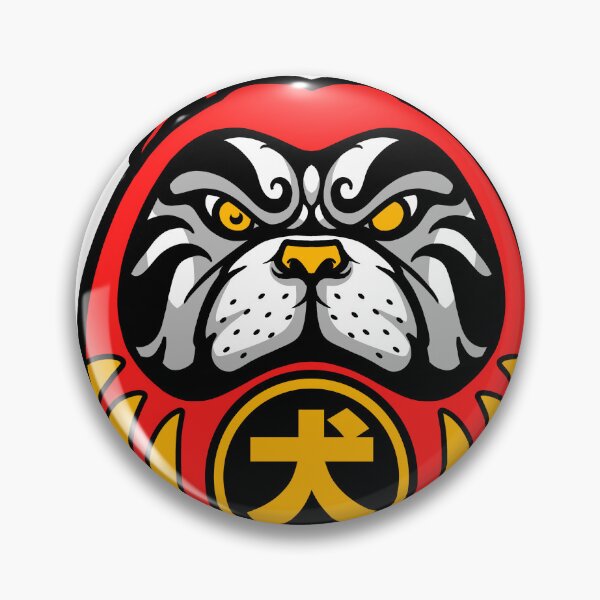 Item preview, Daruma American Bully Dog Animal Lover Classic Lucky Tshirt Design designed and sold by Space Bubble Shirts.