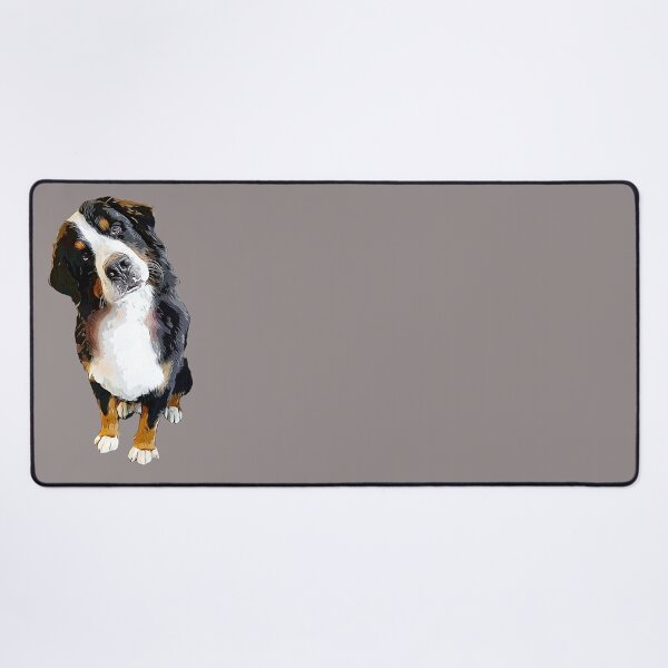 Artikelvorschau, Berner Sennenhund, süß, kopfneigend entworfen und verkauft von ElegantCat.