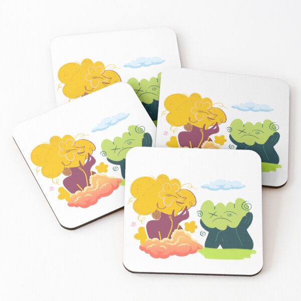 Item preview, cartoon clouds & sun designed and sold by Editlab.