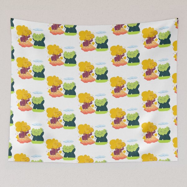 Item preview, cartoon clouds & sun designed and sold by Editlab.