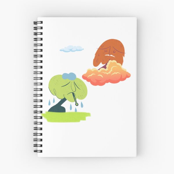 Item preview, cartoon clouds & sun designed and sold by Editlab.