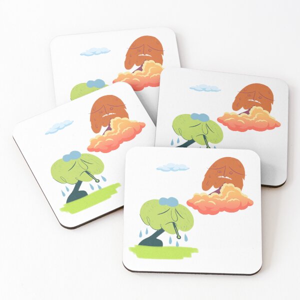 Item preview, cartoon clouds & sun designed and sold by Editlab.