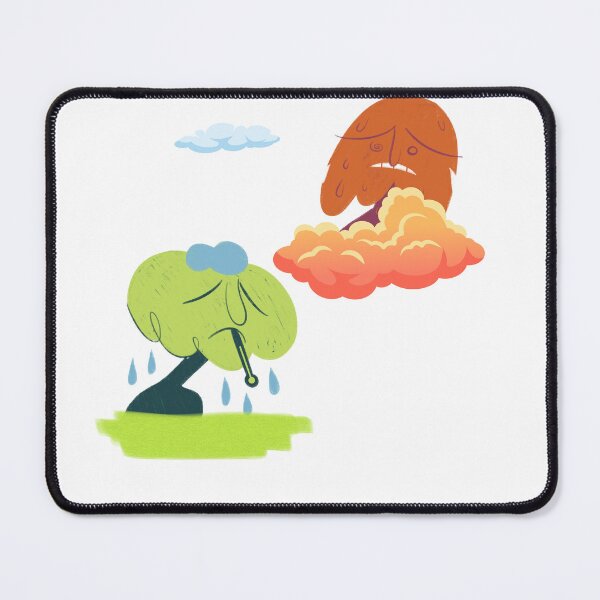 Item preview, cartoon clouds & sun designed and sold by Editlab.