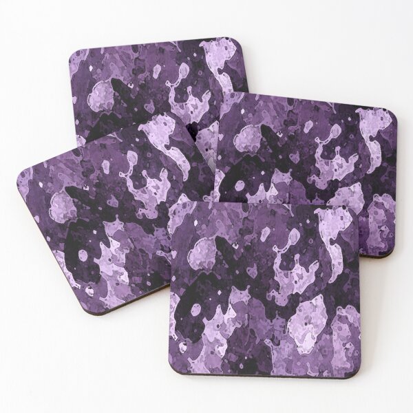 Item preview, WATERCOLOR IN PURPLE WITH LIGHT AND DARK PURPLE TONES  designed and sold by ozcushionstoo.