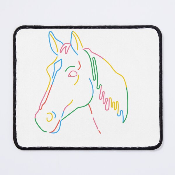 Item preview, American Paint Horse Pride rainbow Horse designed and sold by miriamyk.