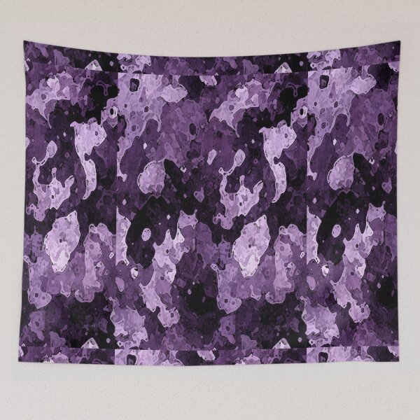 Item preview, WATERCOLOR IN PURPLE WITH LIGHT AND DARK PURPLE TONES  designed and sold by ozcushionstoo.