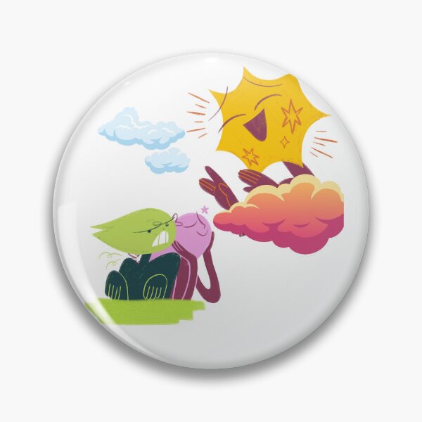 Item preview, cartoon clouds & sun designed and sold by Editlab.