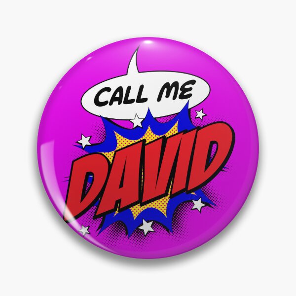 Item preview, Copy of Personalised Call Me David Pop Art Comic Design designed and sold by CandOCreative.