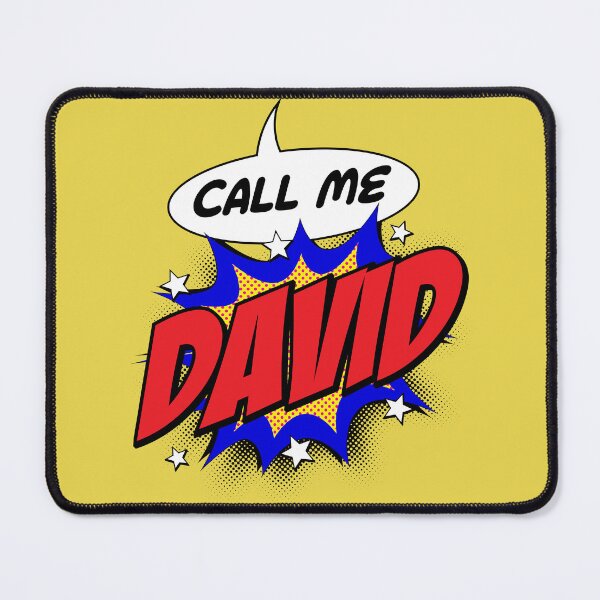 Item preview, Copy of Personalised Call Me David Pop Art Comic Design designed and sold by CandOCreative.
