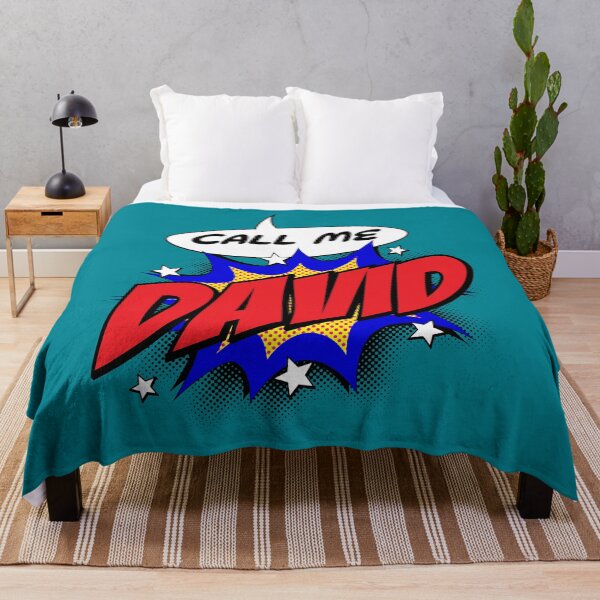 Item preview, Copy of Personalised Call Me David Pop Art Comic Design designed and sold by CandOCreative.