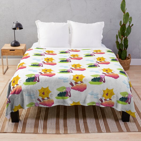 Item preview, cartoon clouds & sun designed and sold by Editlab.