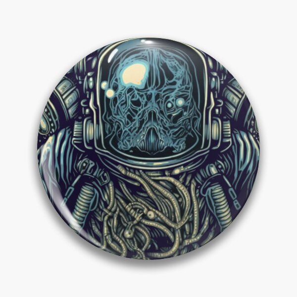 Item preview, Dark Alien Astronaut designed and sold by CartoonrBOY.