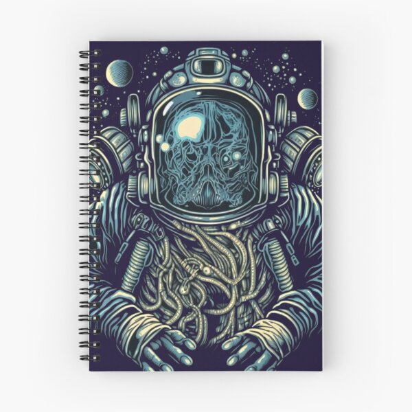 Item preview, Dark Alien Astronaut designed and sold by CartoonrBOY.