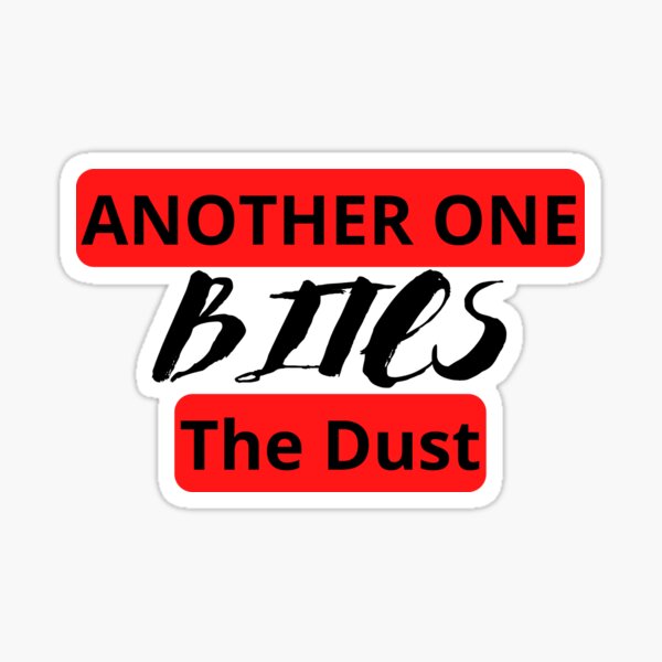 Queen Another One Bites The Dust 4 Album Cover Sticker