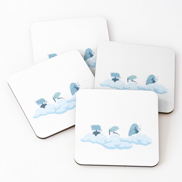 Item preview, cartoon clouds & sun designed and sold by Editlab.