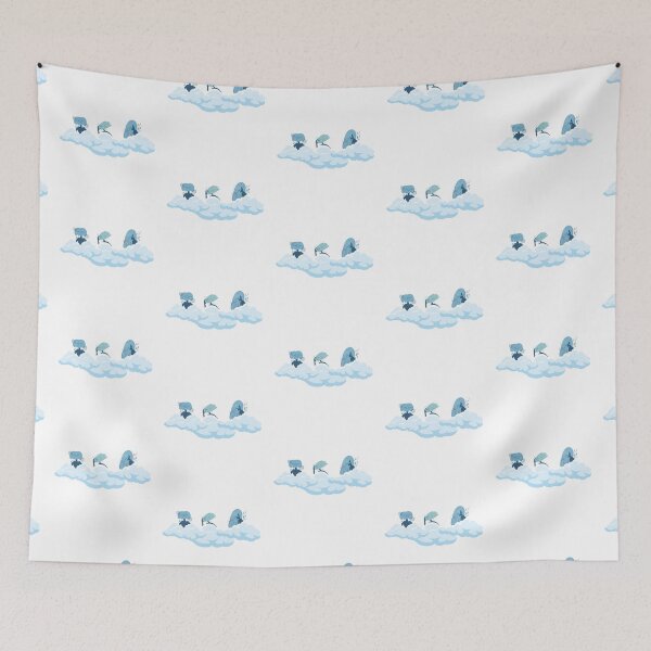 Item preview, cartoon clouds & sun designed and sold by Editlab.