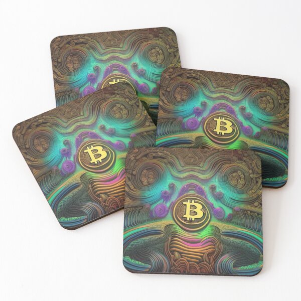 Aperçu de l'œuvre AI Art Bitcoin Crypto NFT Art 019 créée et vendue par tpixx.