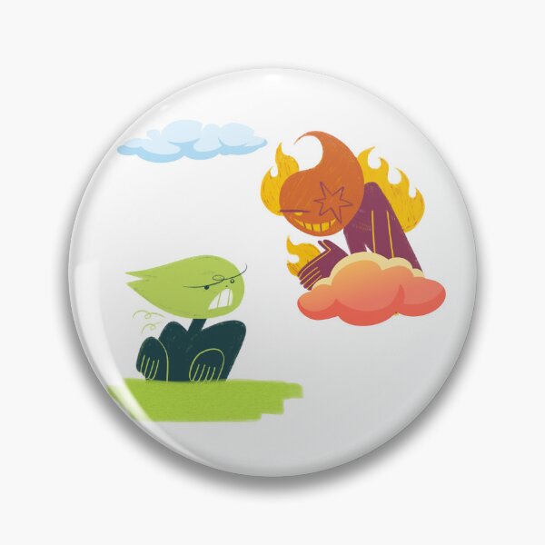 Item preview, cartoon clouds & sun designed and sold by Editlab.