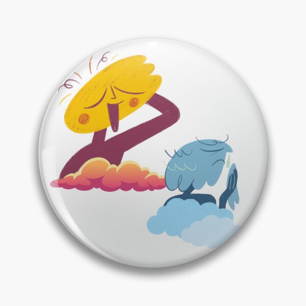 Item preview, cartoon clouds & sun designed and sold by Editlab.