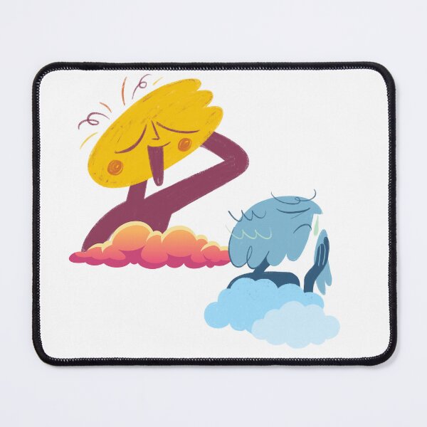 Item preview, cartoon clouds & sun designed and sold by Editlab.