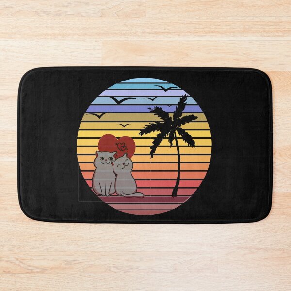 Item preview, cute cat vintage retro style| cats lovers| cats lover,cat retro vintage sunset rainbow| designed and sold by MrDomStore.
