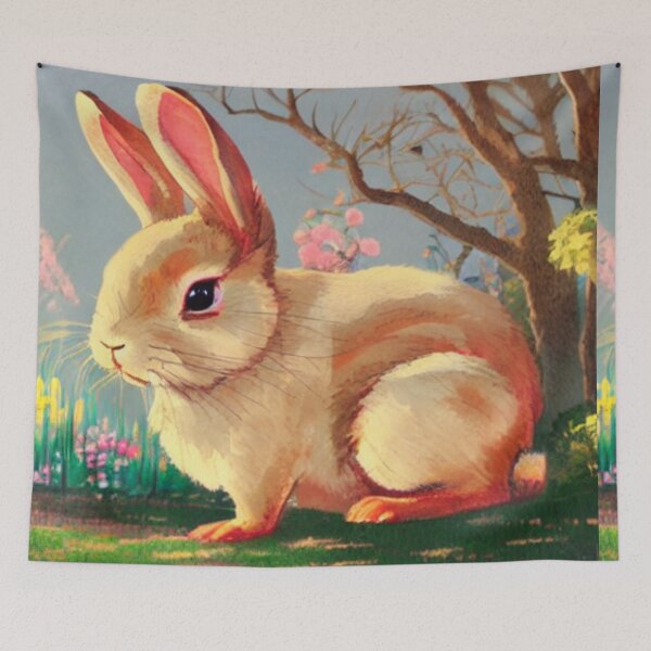 Item preview, Cute Bunny Mini Rex Rabbit Brown Cottagecore Rabbit Bunnies Lover designed and sold by wigobun.