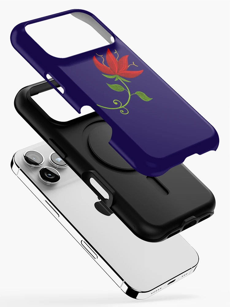 Thumbnail 2 of 4, iPhone Case, Fire Flower  designed and sold by RathiDesigns.