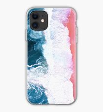 Aerial Beach, Ocean Waves iPhone Case