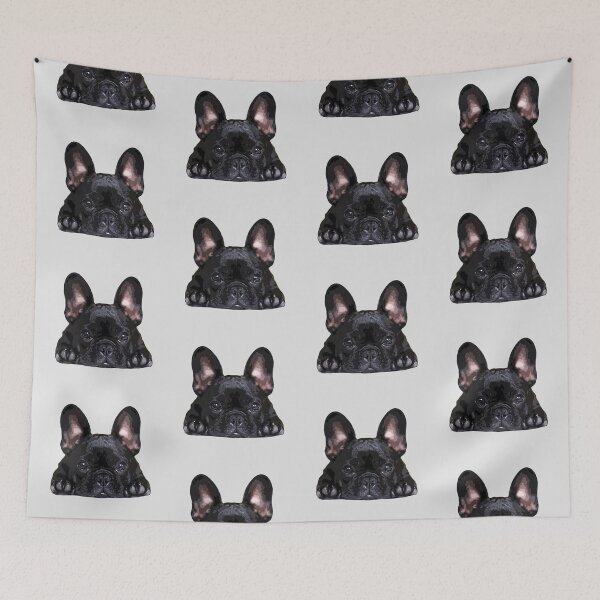 Item preview, French Bulldog Black Puppy Dog designed and sold by ElegantCat.