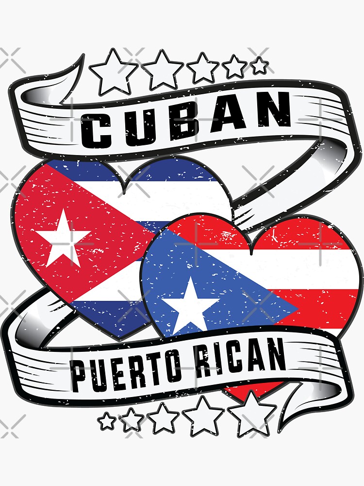 quot Cuban Puerto rican flag shirt - Bg,f8f8f8 Flat,750x,075,f Pad,750x1000,f8f8f8