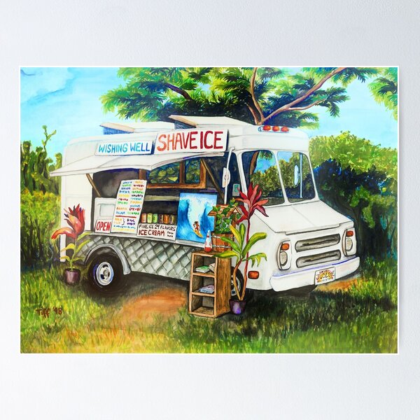 Item preview, Shaved Ice Truck designed and sold by TiffanisTropics.