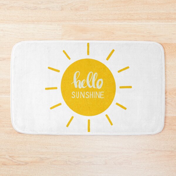 Item preview, Hello sunshine on yellow sun designed and sold by PrettywithColor.