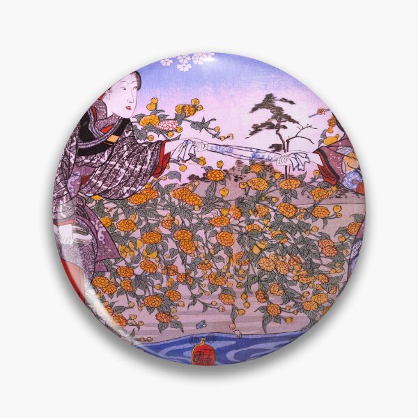 Item preview, Japanese girls by Ide Tama River painting by Utagawa Kuniyoshi designed and sold by mbuz90.