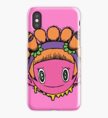 Kawaii Sunflower Girl iPhone Case