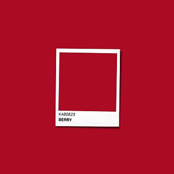 Artwork thumbnail, Berry Color by Binsagar