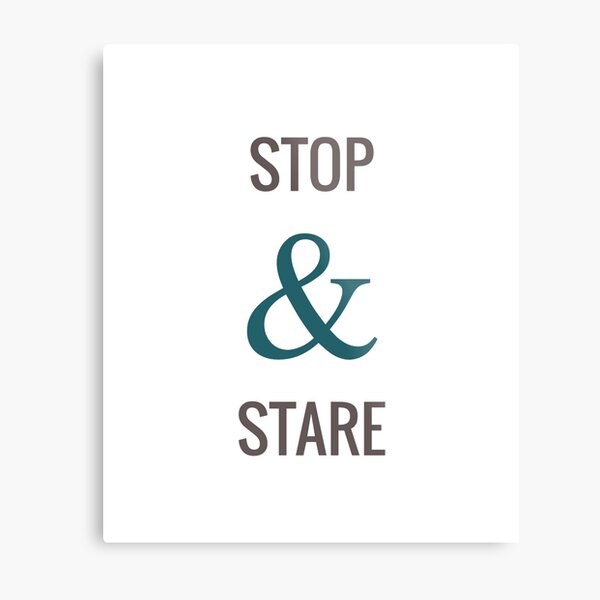 Item preview, Stop & Stare designed and sold by designalaur.