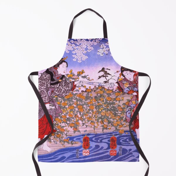 Item preview, Japanese girls by Ide Tama River painting by Utagawa Kuniyoshi designed and sold by mbuz90.