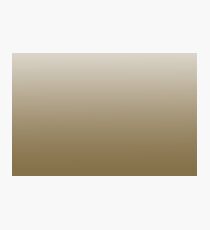 Dull Gold ombre Photographic Print