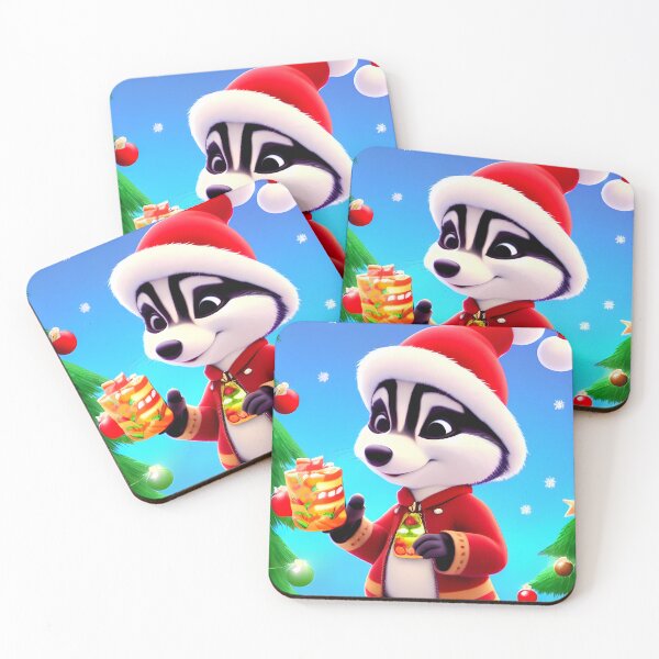 Item preview, The Christmas Racoon - Billy designed and sold by LuliandFriends.