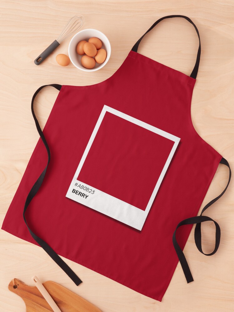 Thumbnail 1 of 6, Apron, Berry Color designed and sold by Binsagar.
