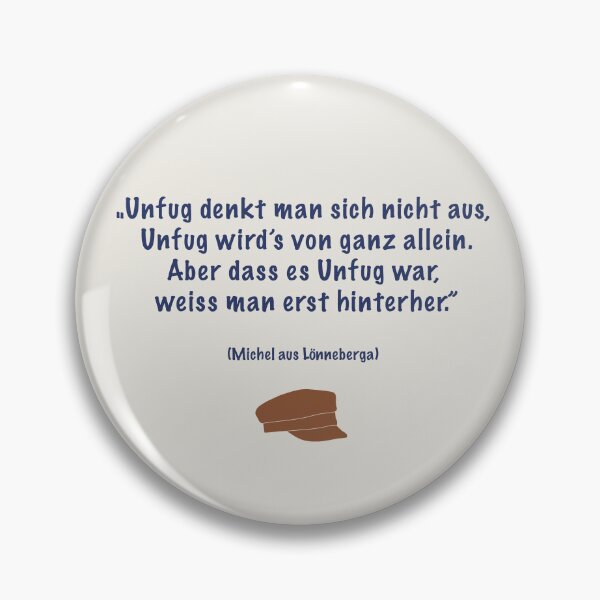 Item preview, Michel from Lönneberga saying poster designed and sold by frickedesign.