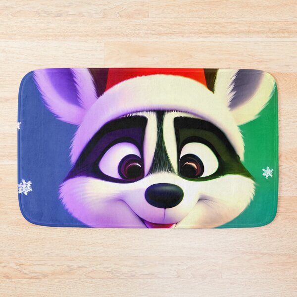 Item preview, The Christmas Racoon - Justine designed and sold by LuliandFriends.
